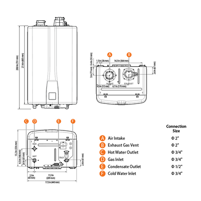 Premium Condensing NPE-180S2 (8.4GPM)