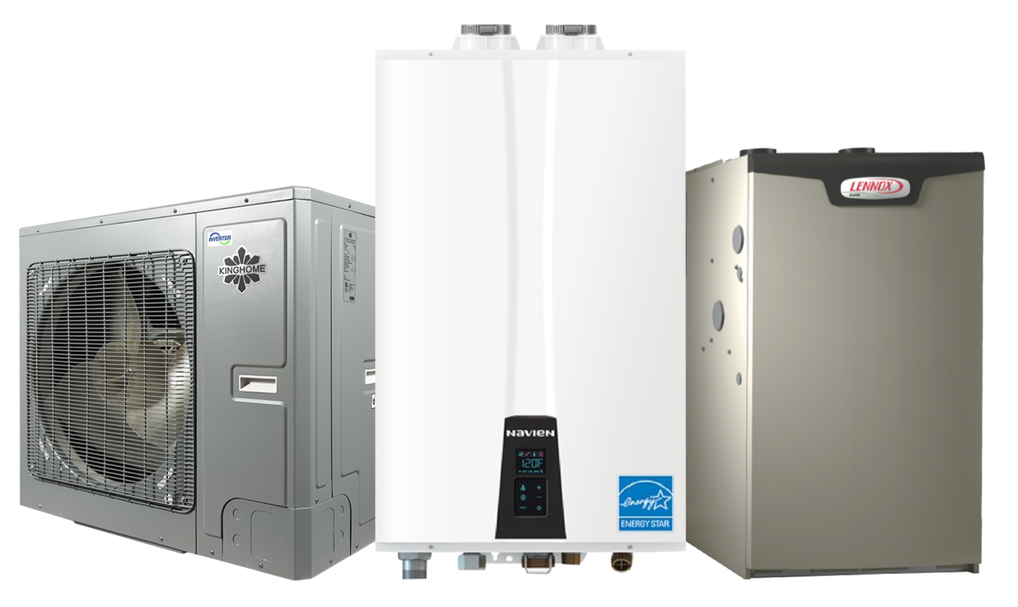 Furnace + Heat Pump (KU) + Tankless